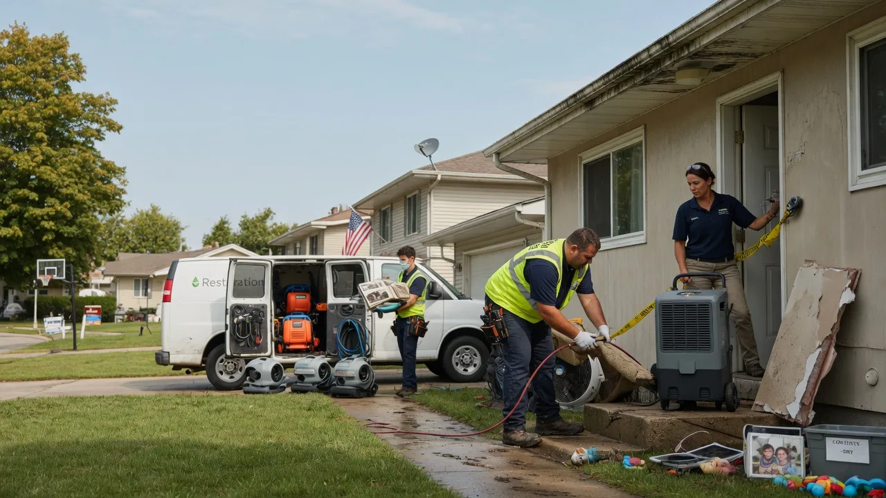 Water Damage Restoration in Sun Prairie, WI near me